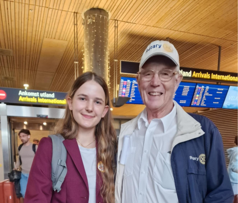 Nora Graf, utvekslingsstudent i Halden